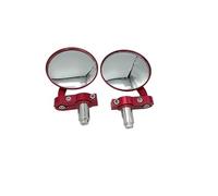 Retroviseur Embout Guidon Rétroviseur Pour Motos, Extrémité De La Barre Poignée, Latéral Tournant À Gauche Et Droite, Réglable, Pour Moto