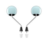 Retroviseur Embout Guidon Rétroviseur Universel Pour Moto, 2 Pièces, Rotation À 360 Degrés, Guidon Réglable, Latéral Pour Et Scooter