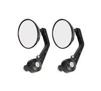 Retroviseur Embout Guidon Rétroviseurs Latéraux Ronds Pour Moto, 7/8 Pouces, Bout De Barre Guidon, Accessoires Universels Pour CafeRacer