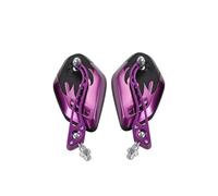 Retroviseur Embout Guidon Rétroviseurs Montés Sur Guidon De Moto, 2 Pièces/ensemble 8/10mm, D'extrémité Barre Poignée, Rétroviseur Latéral, Miroir Auxiliaire Recul