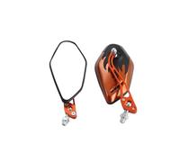 Retroviseur Embout Guidon Rétroviseurs Montés Sur Guidon De Moto, 2 Pièces/ensemble 8/10mm, D'extrémité Barre Poignée, Rétroviseur Latéral, Miroir Auxiliaire Recul