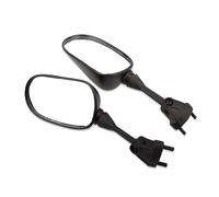 Retroviseur Embout Guidon Rétroviseurs Noirs De Rétroviseur Latéral D'aile Arrière Pour Pour Ninja ZX-6R ZX6R 2005-2008 ZX-10R ZX10R 2004-2007
