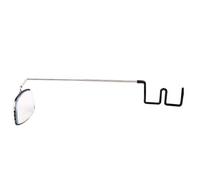 Rétroviseur En Aluminium Pour Vélo, Cyclisme, Équitation, Verre, Monture De Casque, Lunette De Vue Arrière, Réglage 360