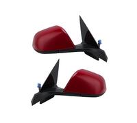 Rétroviseur Ensemble de rétroviseur latéral à 13 broches, pour Tesla, modèle 3 M3 2021 2022 2023, Big Red Power pliable(1 pair)
