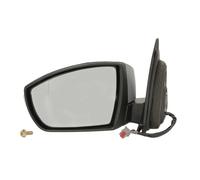 Alkar Miroir asphérique chauffant électrique pliable 9229375 avec clignotant et lumière de courtoisie
