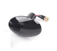 Rétroviseur Extérieur Clignotants Feu Position Latéral Dynamique LED Clignotant Répéteur Feu Séquentiel CL-R56-LSM-SM Pour MINI Pour Cooper R56 R57 R58 R59 LED Indicateur(Dynamic Smoked)