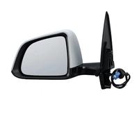 Rétroviseur Extérieur Complet 1594111-00-C 1594112-00-C Pour Tesla Pour Modèle Y 2020-2024 Rétroviseur À 13 Broches Avec Rabat Sans Étiquette Blanc(1pc left)