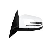 Rétroviseur Extérieur Complet Pour Benz W212 E250 E300 Pour E350 E400 E550 E63 AMG 2010-2016 Couvercle de rétroviseur latéral(Left White)