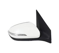 Rétroviseur Extérieur Complet Pour Hyundai I20 2016 2017 Voiture Automatique Électrique Pliant Clignotant Chauffage Lentille Réglage Rétroviseur Ensemble(White 8 pin Right T)