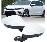 Rétroviseur extérieur de porte latérale Rétroviseur latéral à 3 broches pour Civic 2022-2023(Pair)