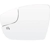 Rétroviseur extérieur de voiture Pour Focus 2012-2018 US modèle porte latérale rétroviseur extérieur verre chauffant convexe angle mort vue arrière(Left)