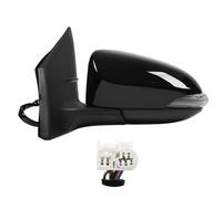 Rétroviseur Extérieur De Voiture Pour Toyota, Pour Corolla E170 2014 - 2019, Assemblage Latéral Gauche Droit À 7 Lignes Avec Clignotant Rétroviseur Porte Ensemble(Black Right)