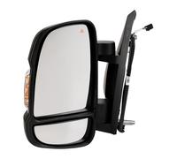 Rétroviseur extérieur gauche électrique réglable Capteur de température 16 W Bras de rétroviseur court assistant d'angle mort Ducato 250 à partir de 2018 735706891