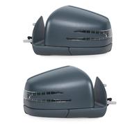 Rétroviseur extérieur Gauche et Droit pour Benz W164 X164 ML GL Cl 2005-2011 Noir 1668100164 1668100264 rétroviseur électrique de Voiture Ensemble de rétroviseur de Porte latérale(A Pair Primer)