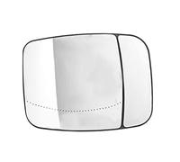 Rétroviseur Extérieur Gauche,Miroir Glace de Porte Chauffant pour Voiture Miroir d'Aile en Verre Côté en Plastique de Plaque d'Appui Remplacement pour Renault Trafic Opel VivaroNissan Fiat Talento