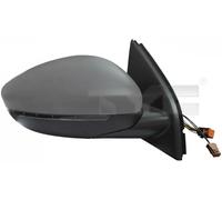 TYC 326-0162 Rétroviseur extérieur pour ajustage électrique des rétroviseurs convexe chauffant gauche Compatible avec PEUGEOT 308 II 3/5 portes LB, LP, LW, LH, L3 308 II SW LC, LJ, LR, LX, L4