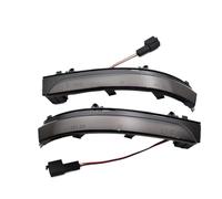 Rétroviseur Extérieur Indicateur Pour VW Pour Jetta Mk6 Voyage Saveiro G6 G7 Gol Geracao 6/7/8 UP Spacefox LED Clignotant Dynamique Séquence Miroir Latéral Clignotant(Dynamic Smoked)