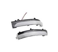 Rétroviseur Extérieur Indicateur Pour VW Pour Jetta Mk6 Voyage Saveiro G6 G7 Gol Geracao 6/7/8 UP Spacefox LED Clignotant Dynamique Séquence Miroir Latéral Clignotant(Dynamic Crystal)