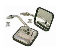 Rétroviseur extérieur inox Jeep CJ CJ5 CJ7 Wrangler YJ 72-96 5751193STK
