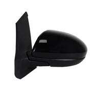 Rétroviseur Extérieur Mécanique Car Exterior Door Rearview Side Mirror Assembly For Mazda 2 DE 2007 2008 2009 2010 2011 2012 2013 2014(Black Left)