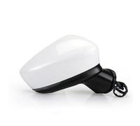 Rétroviseur Extérieur Miroir De Voiture Avec Clignotant Chauffant, Réglage Électrique, Assemblage Pliable, Pour Mazda 3 Pour Axela 2017 - 2019(5 Pin white R)