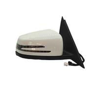 Rétroviseur Extérieur Pour Benz Pour W212 E250 E300 E350 E400 E550 E63 Pour AMG 2010-2016 Accessoires Voiture Ensemble Couvercle Rétroviseur Latéral Automatique(1PC Right White4)
