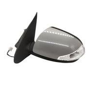 Rétroviseur Extérieur Pour Haima 7 2010-2015 Auto Électrique Pliant Clignotant Chauffage Miroir Voiture Côté Rétroviseur Assemblée(6 Pin Silver L)