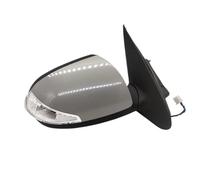 Rétroviseur Extérieur Pour Haima 7 2010-2015 Auto Électrique Pliant Clignotant Chauffage Miroir Voiture Côté Rétroviseur Assemblée(8 Pin Silver R)