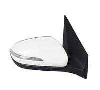 Rétroviseur Extérieur Pour Hyundai Pour I20 2016 2017 Auto Électrique Pliant Clignotant Chauffage Lentille Réglage Miroir Voiture Rétroviseur Assemblée(8 Wire Right)