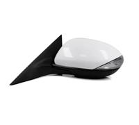 Rétroviseur Extérieur Pour Mazda 6 GH 2007-2013 8 broches avec clignotant 1 pièce ensemble de rétroviseur latéral de voiture(Pearl White-Left)