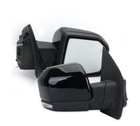 Rétroviseur extérieur Rétroviseur Intérieur Noir Brillant Avec Éclairage Bas Porte Dégivrage Mémoire Pour Pour F150 2015-2020 États-Unis Rétroviseur Droit(1 paire)