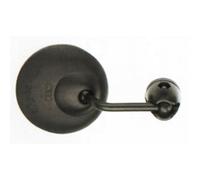 Rétroviseur extérieur rond court, courbé et pliable, fixation universelle pour v