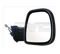 TYC 305-0184 Rétroviseur extérieur pour ajustage électrique des rétroviseurs convexe chauffant gauche Compatible avec PEUGEOT Partner II Tepee Partner II Van Partner II Camion plate-forme/Châssis