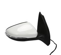 Rétroviseur Extérieur Voiture Assy Rétroviseur Latéral Droit À 6 Fils Pour Golf Pour MK6 2009-2012 Avec Réglage Électrique Et Chauffage Blanc(droite)