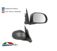 Rétroviseur Externe Gauche Électrique Couverture Noir Adapté À Fiat 500 L 2012-