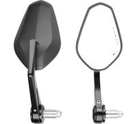 Rétroviseur final de guidon de moto, forme universelle, réglable à 360°,Nr. 1 miroir