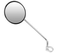 Rétroviseur fixation gauche Ergotec m 66 l acier Noir