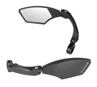 M-Wave Rétroviseur vélo Spy Space Gauche réglable Mixte Adulte Noir