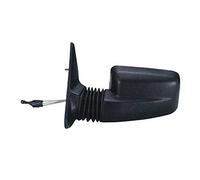 Rétroviseur gauche côté conducteur VL1109 - Non peint - Opération manuelle - Rétroviseur extérieur de rechange compatible avec Peugeot 309 II 1989 1990 1991 1992 1993 - Noir