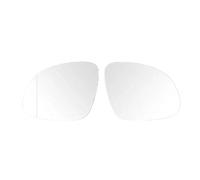 Rétroviseur Gauche Droit En Verre Avec Plaque De Support Chauffante Pour VW Pour Tiguan 2009 2010 2011 2012 2013 2014 2015 2016 2017 HLWXMDZ(1 pair)
