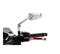 RETROVISEUR GAUCHE PUIG MOD. F1.1 ALUMINIUM - Dimensions : 124x55 mm - Ajustable