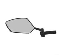 Rétroviseur gauche universel pour vélo avec articulation pivotante à 360°, s'adapte aux extrémités de guidon standard de 16,8 à 20 mm de diamètre intérieur pour scooter VTT (1 pièce)