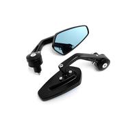Rétroviseur guidon 2x Rétroviseurs De Moto 7/8" 20 Mm Rétroviseurs Latéraux Antireflets Pour Guidon De Moto Pour Scooters Et Motos