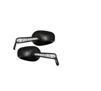 Rétroviseur Guidon Clignotant De Moto, Rétroviseur Latéral pour V-Rod Muscle VRSCF 2009-2017, pour Touring Sportster Dyna