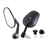 Rétroviseur Guidon Moto Rétroviseur Gauche Et Droite Lentille Recul Pour KAWASAKI Z1000 Z 750 Pour ER-6F Pour ER-6N 7/8 "insert D'extrémité De Barre(4)