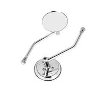 Rétroviseur guidon Rétroviseur Latéral Rond Gauche Droit 10 Mm Rétroviseurs Universels Pour Moto Pour