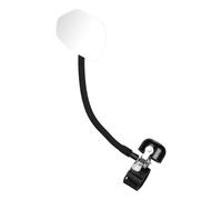 Rétroviseur Guidon Vélo - 2 En 1 Miroir Pour Guidon Vélo - Rétroviseur Convexe Rotatif De Sécurité Accessoire De Cyclisme Équipé D'une Sonnette Pour VTT, Route, Scooter, Adultes Et