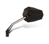 HIGHSIDER STEALTH-X4 miroir avec signal de virage LED et lumière de position, noir