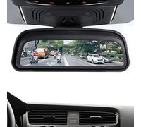 Rétroviseur Intérieur Auto | Rétroviseur de Voiture avec Boîte de Rangement pour Lunettes de Soleil | Outil Réglable Haut Bas Gauche Droite, Organisateur Grand Angle pour Camping-Car, Monospace,