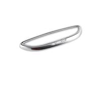 Rétroviseur Intérieur Autocollant Décoratif Rétroviseur Intérieur De Voiture Pour Porsche Pour Cayenne Pour Macan Pour Panamera(Argent)